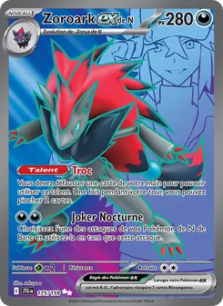 Zoroark-ex de N, Aventures Ensemble, n° 175