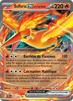Sulfura-ex de la Team Rocket, Rivalités Destinées, n° 031