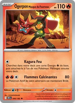 Ogerpon Masque du Fourneau, Rivalités Destinées, n° 044
