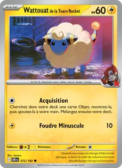 Wattouat de la Team Rocket, Rivalités Destinées, n° 072