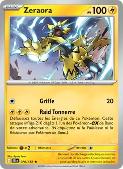 Zeraora, Rivalités Destinées, n° 078