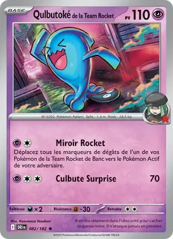 Qulbutoké de la Team Rocket, Rivalités Destinées, n° 082