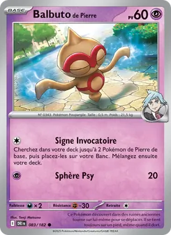 Balbuto de Pierre, Rivalités Destinées, n° 083