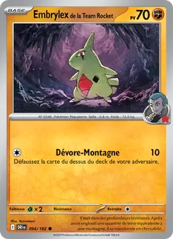 Embrylex de la Team Rocket, Rivalités Destinées, n° 094