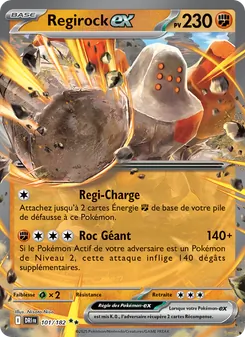 Regirock-ex, Rivalités Destinées, n° 101