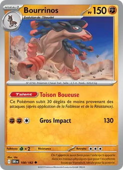 Bourrinos, Rivalités Destinées, n° 108