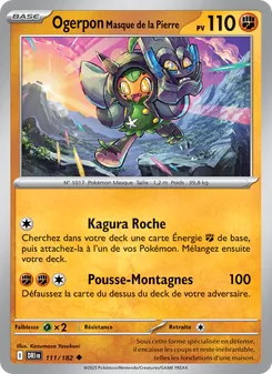 Ogerpon Masque de la Pierre, Rivalités Destinées, n° 111