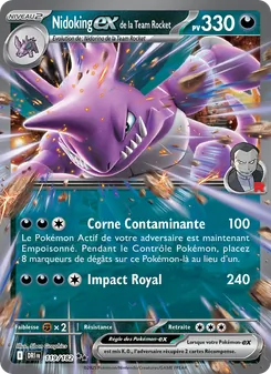 Nidoking-ex de la Team Rocket, Rivalités Destinées, n° 119