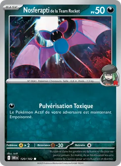 Nosferapti de la Team Rocket, Rivalités Destinées, n° 120