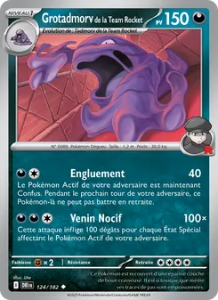 Grotadmorv de la Team Rocket, Rivalités Destinées, n° 124