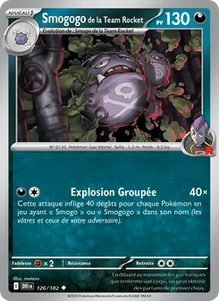 Smogogo de la Team Rocket, Rivalités Destinées, n° 126