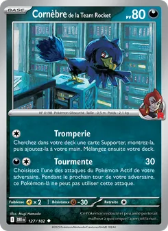 Cornèbre de la Team Rocket, Rivalités Destinées, n° 127