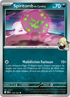 Spiritomb de Cynthia, Rivalités Destinées, n° 129