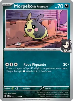 Morpeko de Rosemary, Rivalités Destinées, n° 137
