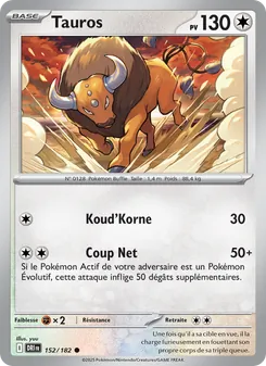 Tauros, Rivalités Destinées, n° 152