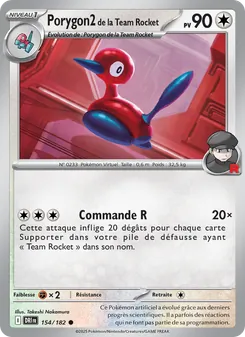 Porygon2 de la Team Rocket, Rivalités Destinées, n° 154