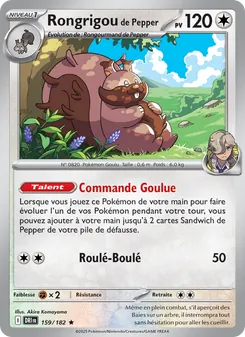 Rongrigou de Pepper, Rivalités Destinées, n° 159