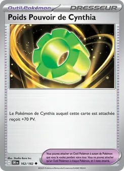Poids Pouvoir de Cynthia, Rivalités Destinées, n° 162