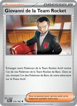 Giovanni de la Team Rocket, Rivalités Destinées, n° 174