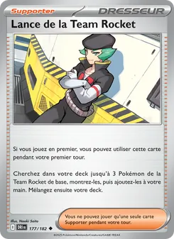 Lance de la Team Rocket, Rivalités Destinées, n° 177