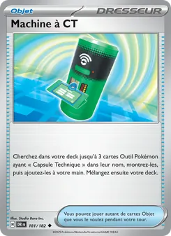 Machine à CT, Rivalités Destinées, n° 181