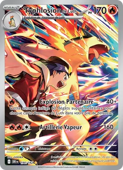 Typhlosion de Luth, Rivalités Destinées, n° 190