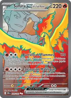 Sulfura-ex de la Team Rocket, Rivalités Destinées, n° 208