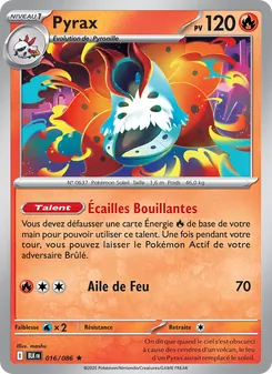 Pyrax, Foudre Noire, n° 016