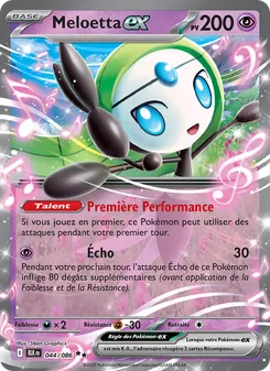 Meloetta-ex, Foudre Noire, n° 044