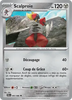 Scalproie, Foudre Noire, n° 065