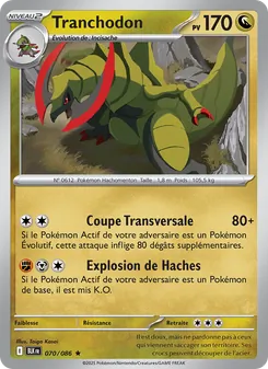 Tranchodon, Foudre Noire, n° 070