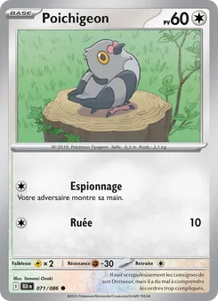 Poichigeon, Foudre Noire, n° 071