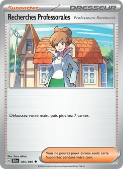 Recherches Professorales, Foudre Noire, n° 085