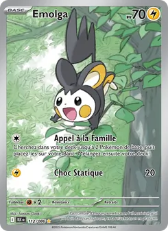 Emolga, Foudre Noire, n° 112