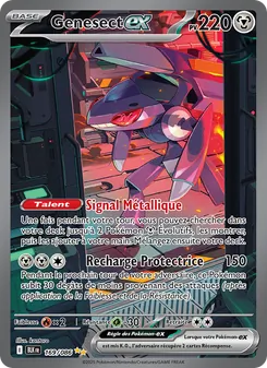 Genesect-ex, Foudre Noire, n° 169