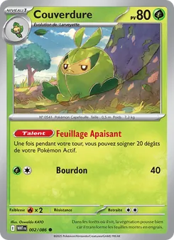 Couverdure, Flamme Blanche, n° 002