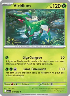 Viridium, Flamme Blanche, n° 010