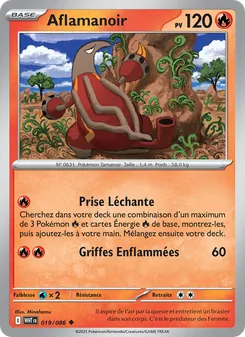 Aflamanoir, Flamme Blanche, n° 019