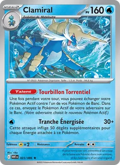 Clamiral, Flamme Blanche, n° 023