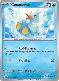 Couaneton, Flamme Blanche, n° 025