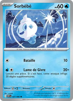 Sorbébé, Flamme Blanche, n° 027
