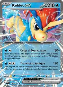 Keldeo-ex, Flamme Blanche, n° 030