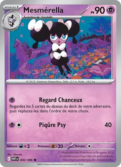 Mesmérella, Flamme Blanche, n° 042