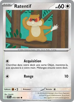 Ratentif, Flamme Blanche, n° 072