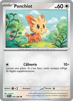 Ponchiot, Flamme Blanche, n° 074