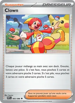 Clown, Flamme Blanche, n° 083