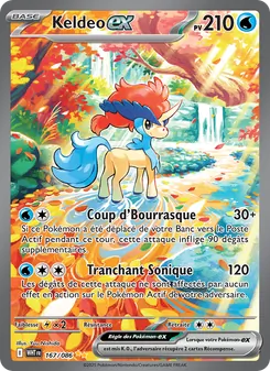Keldeo-ex, Flamme Blanche, n° 167