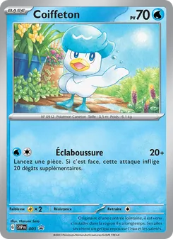 Coiffeton, SVP Black Star Promos, n° 003