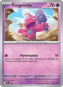 Forgerette, SVP Black Star Promos, n° 025