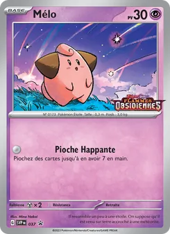 Mélo, SVP Black Star Promos, n° 037